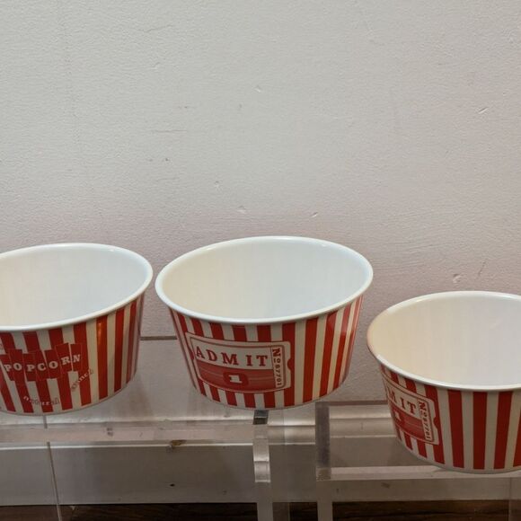 Popcorn Buckets Set, Large and 3 Small - Picture 7 of 12